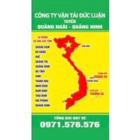 Vé xe khách liên tỉnh  Quảng Ninh đi Quảng Ngãi